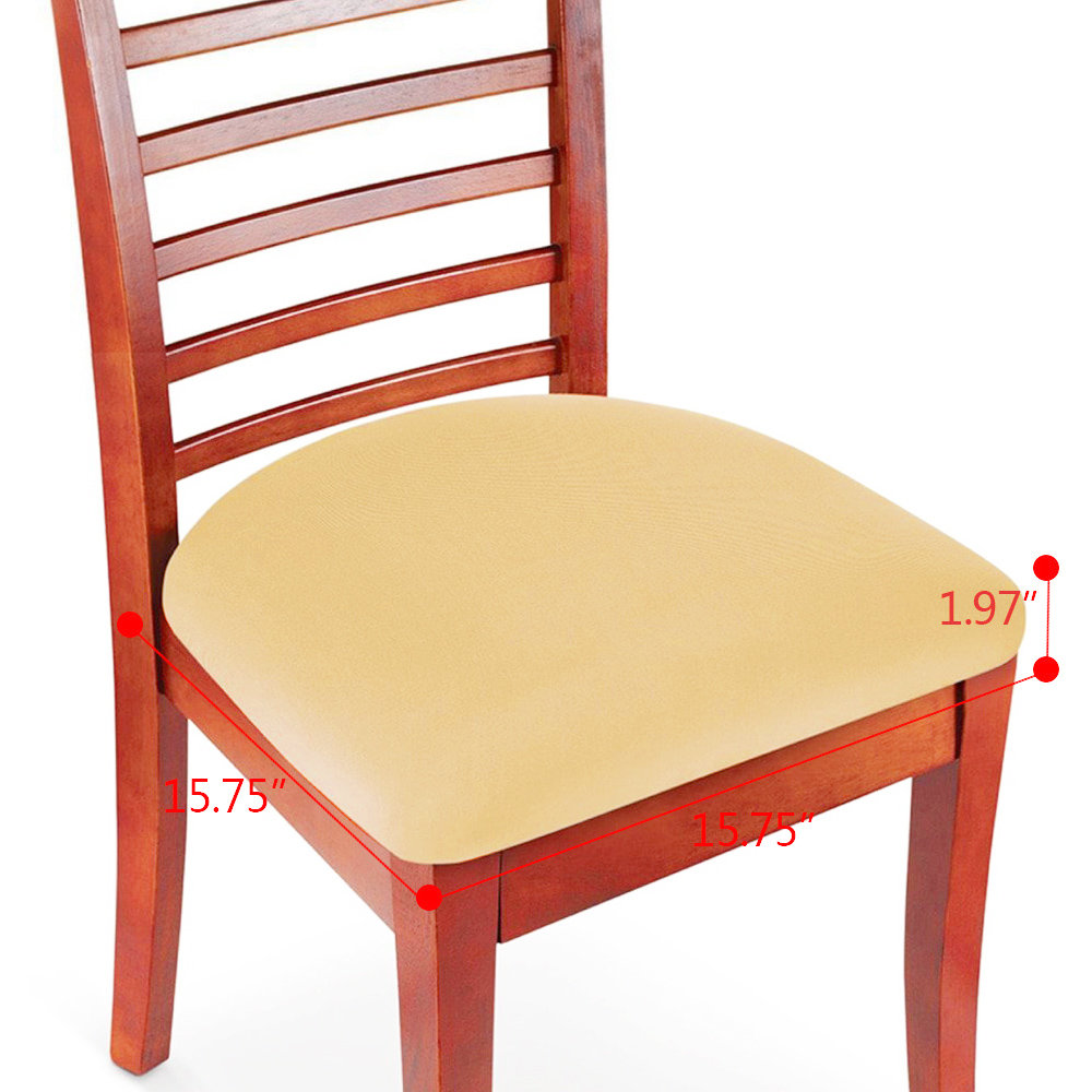 Rebrilliant Box Cushion Dining Chair Slipcover Wayfair